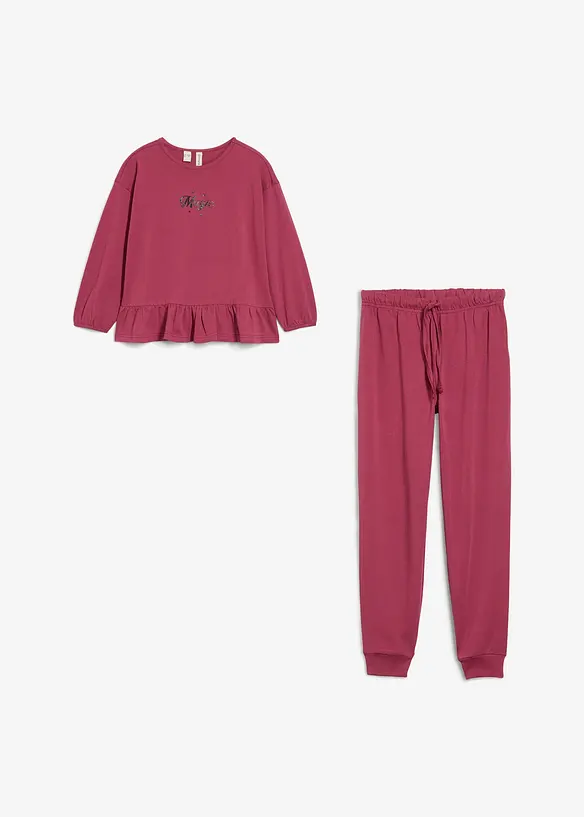 T-shirt et pantalon de jogging coton (ens. 2 pces), bonprix