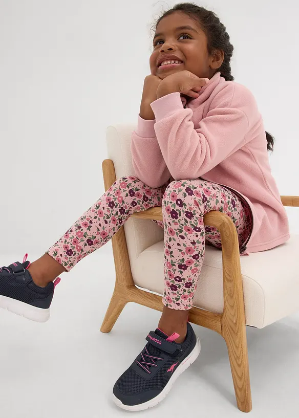 Lot de 2 leggings en coton extensible, bonprix