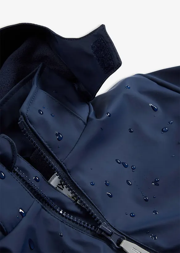 Veste de pluie thermique à capuche amovible et détails réfléchissants, bonprix