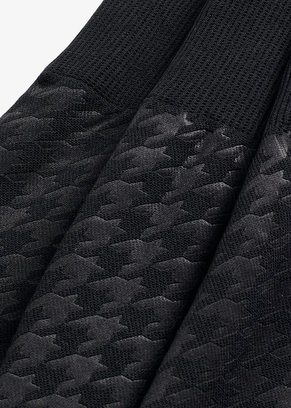 Legging thermique sans couture avec intérieur doux et motif pied-de-poule, bonprix