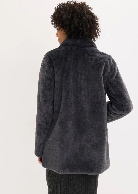 Manteau en peluche, bonprix