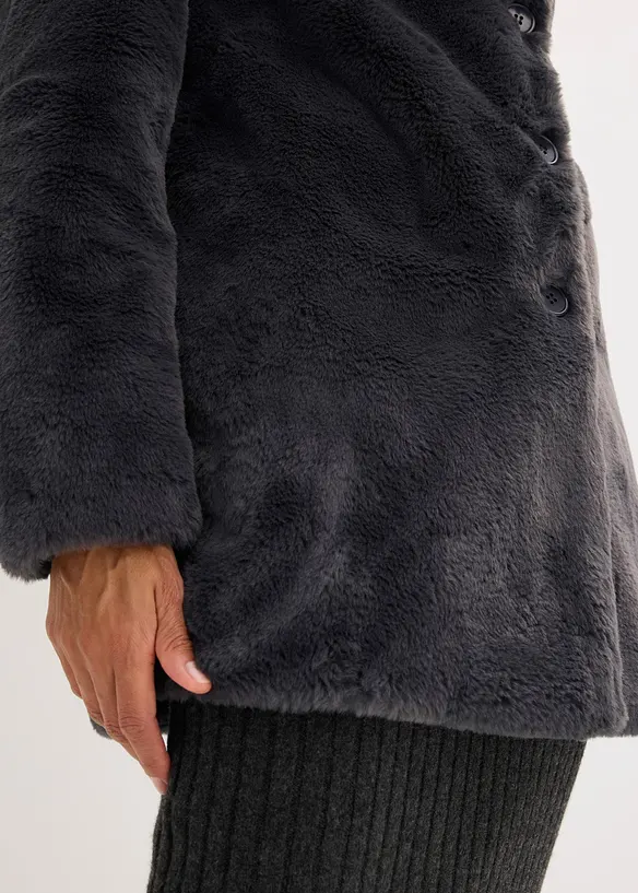 Manteau en peluche, bonprix