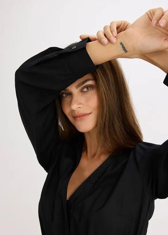 Robe longue imprimée, bonprix