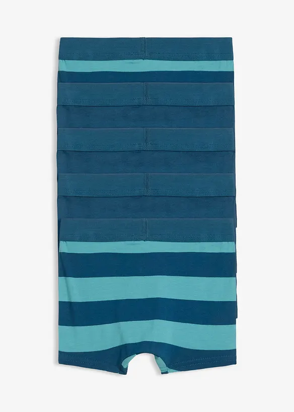 Lot de 5 boxers en coton doux et extensible, bonprix