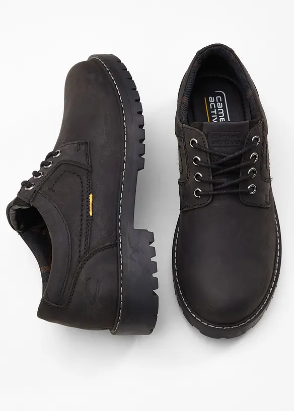 Chaussures lac&eacute;es Camel Active en cuir, Camel Active