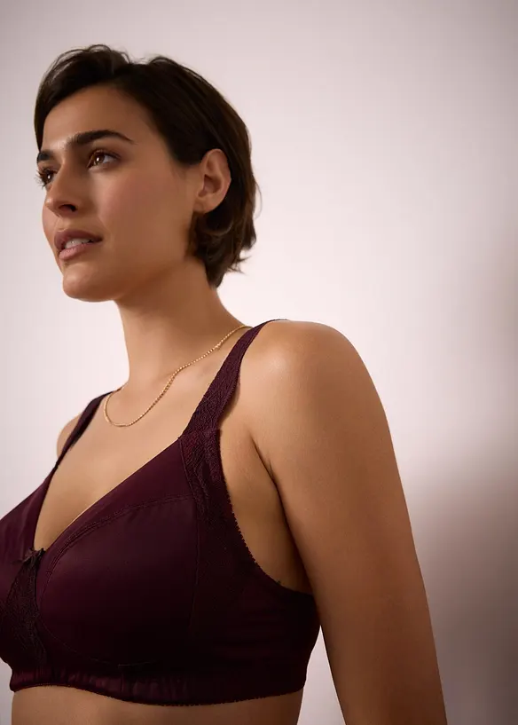 Soutien-gorge grand maintien sans armatures, bretelles rembourrées, bonprix