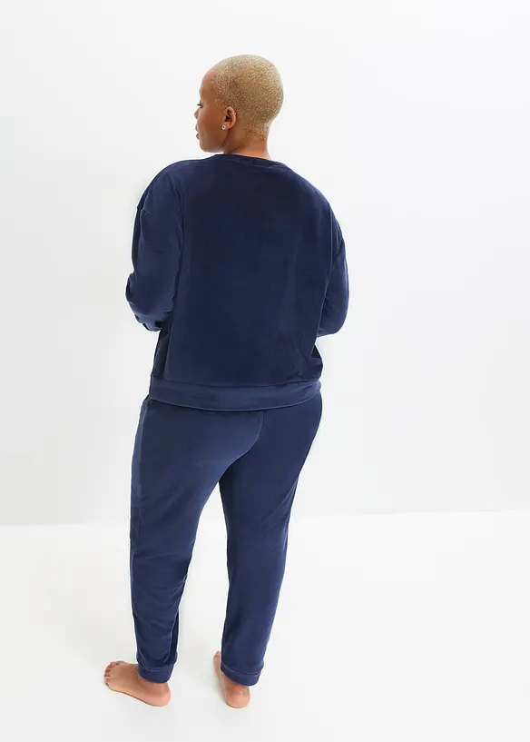 Tenue d&rsquo;int&eacute;rieur en velours, bonprix