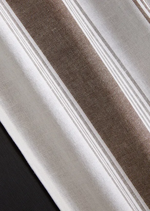 Rideau en coton rayé (1 pce), bonprix