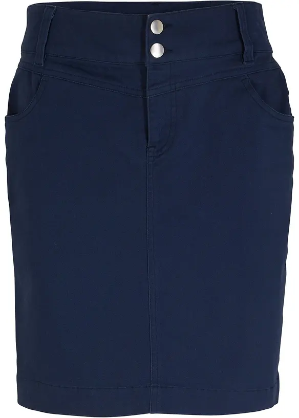 Jupe en coton extensible, bonprix