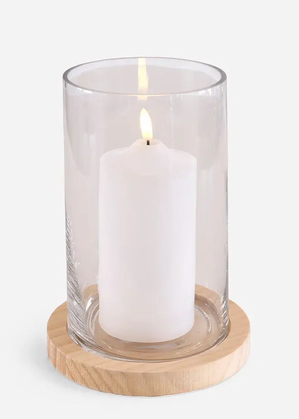 Objet déco Photophore avec bougie LED, bonprix