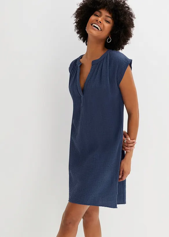 Robe en gaze de coton, bonprix