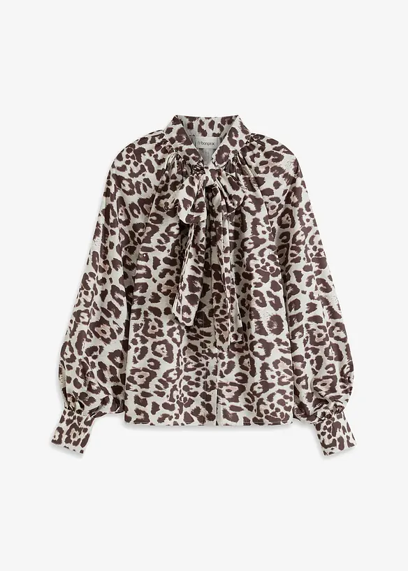 Chemisier à col lavallière, bonprix