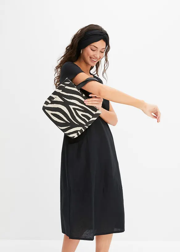 Robe légère en lin mélangé, bonprix