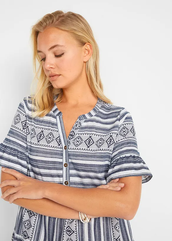 Robe en jersey de viscose mélangée, bonprix