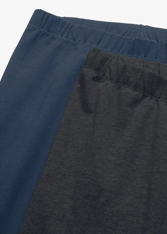 Lot de 2 leggings 7/8, bonprix