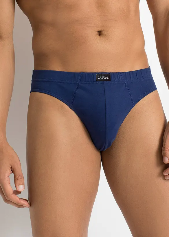 Lot de 10 slips coton, bonprix