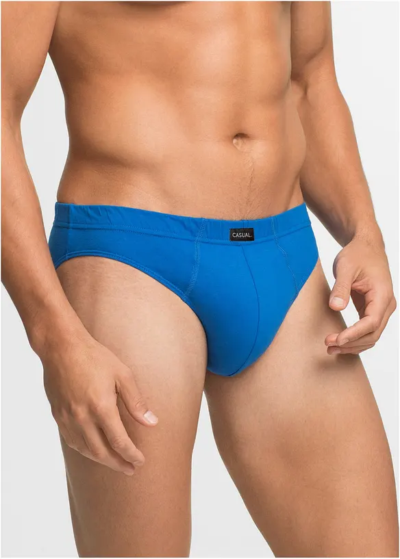 Lot de 10 slips coton, bonprix