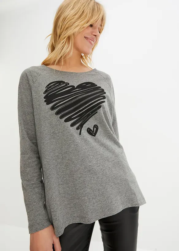 T-shirt manches longues, bonprix