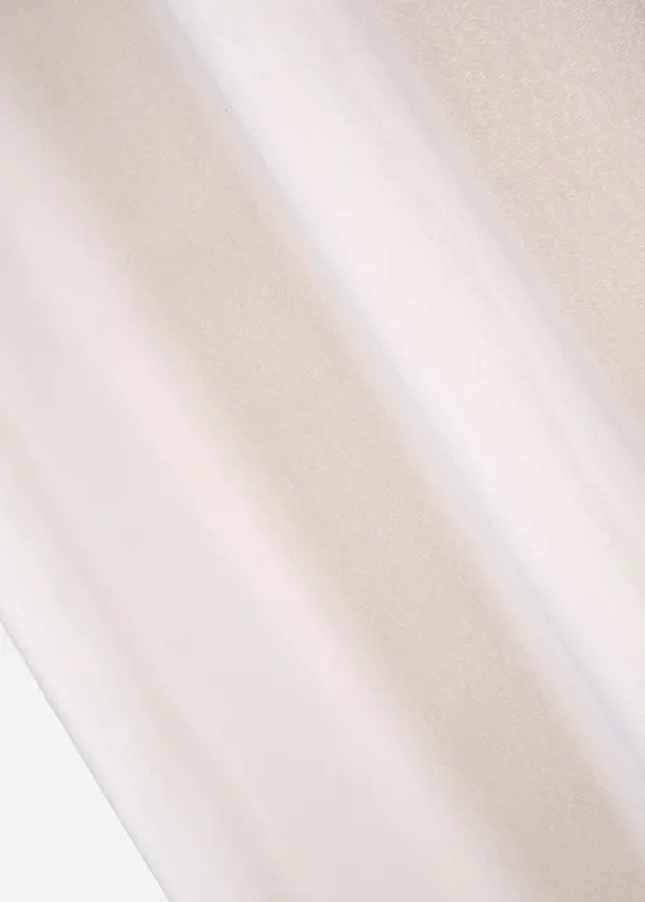 Lot de 2 voilages en polyester recyclé, bonprix