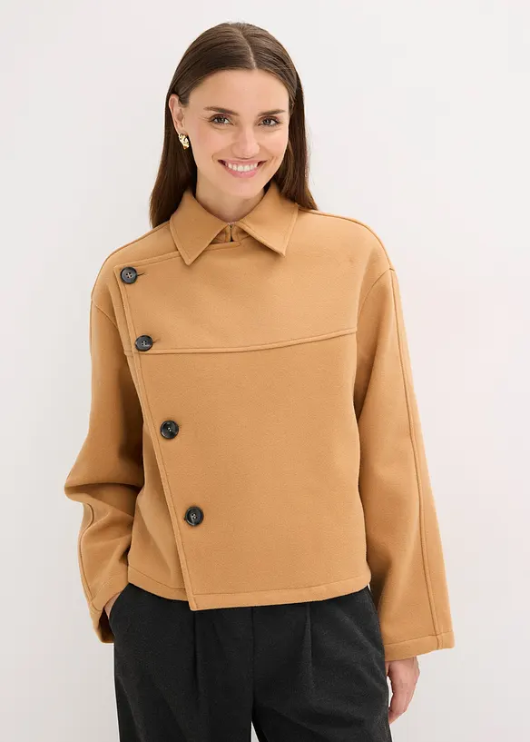 Veste aspect laine, bonprix