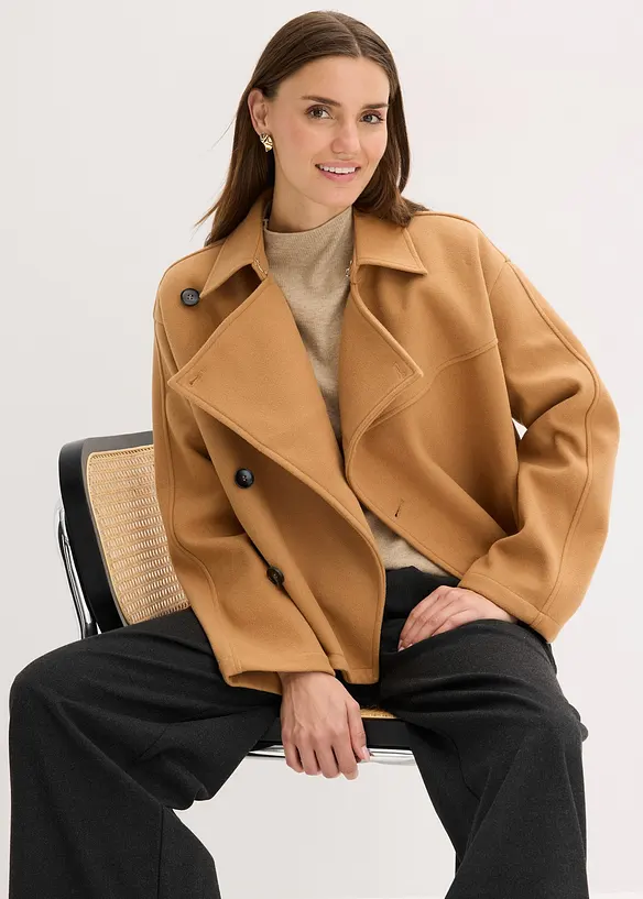 Veste aspect laine, bonprix