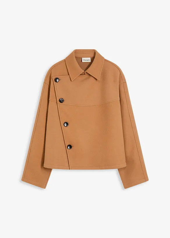 Veste aspect laine, bonprix