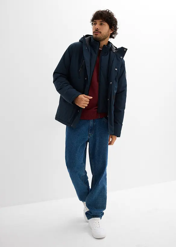 Parka technique d’hiver, imperméable et coupe-vent, bonprix