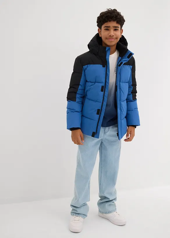 Doudoune déperlante à doublure polaire, bonprix