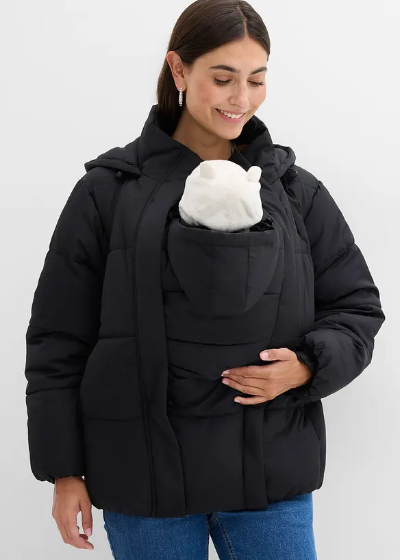 Doudoune de grossesse 3-en-1 avec fonction portage, déperlante, bonprix