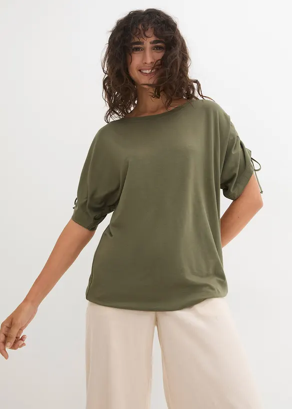 T-shirt en viscose fluide, bonprix