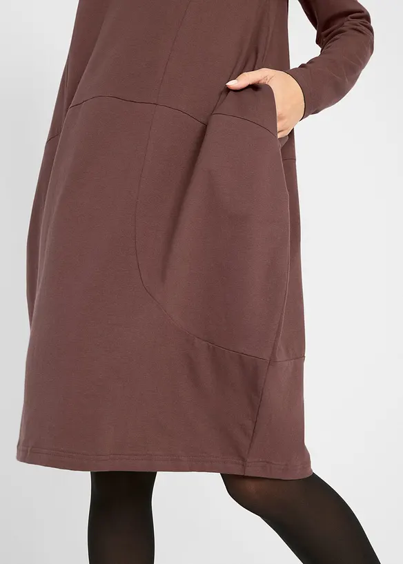 Robe de forme ovoïde en jersey, bonprix