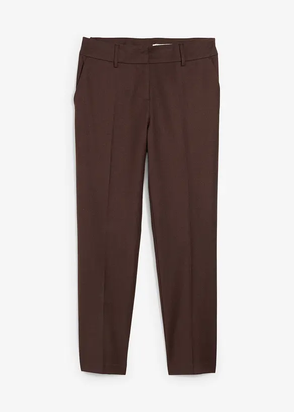 Pantalon étroit en laine mélangée, bonprix
