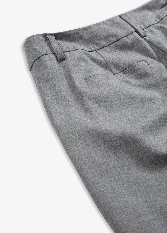 Pantalon étroit en laine mélangée, bonprix