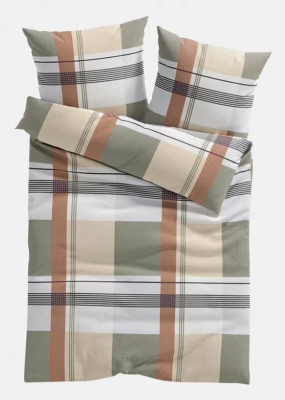 Parure de lit à carreaux, bonprix