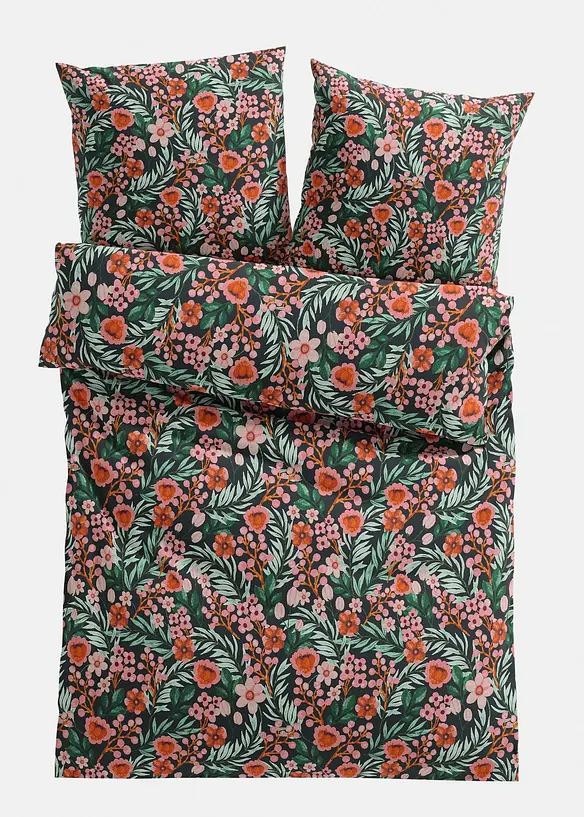 Parure de lit &agrave; motif floral, bonprix
