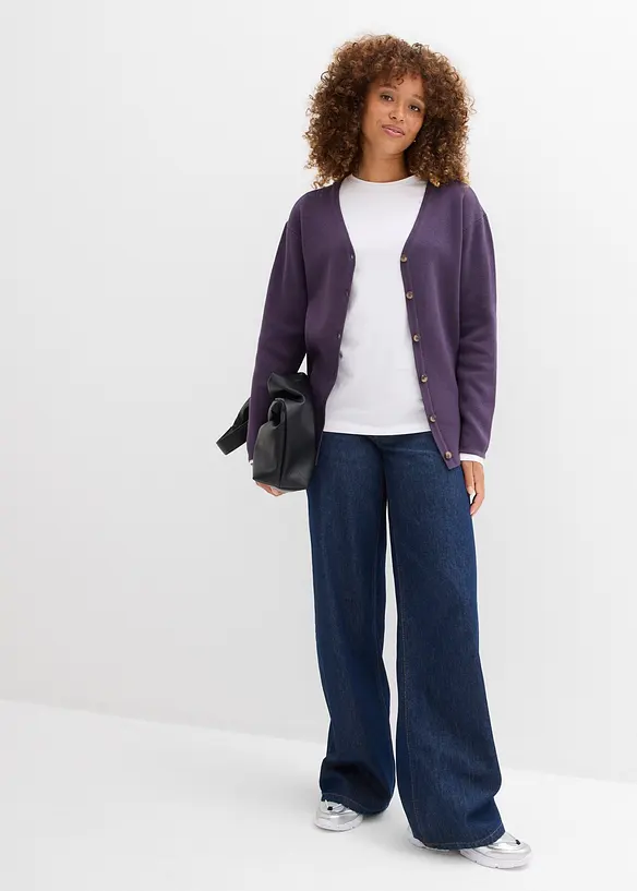 Gilet en fine maille, bonprix