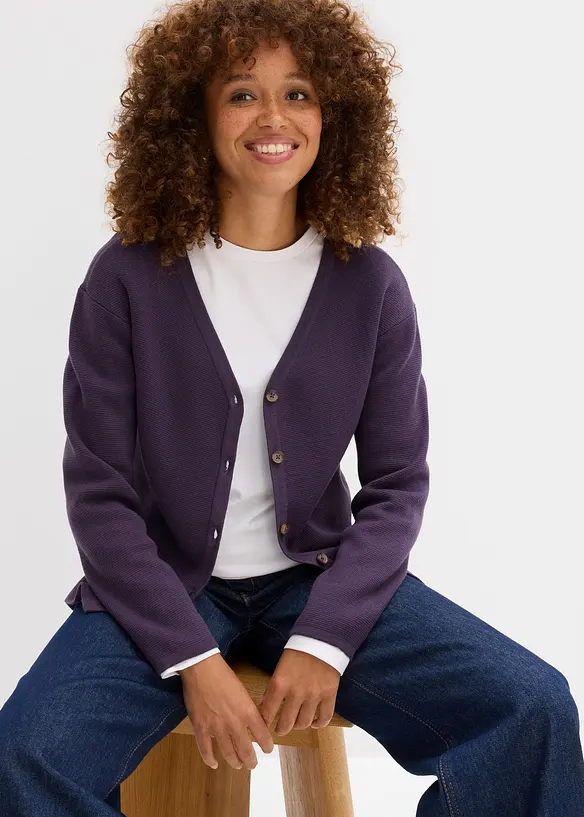 Gilet en fine maille, bonprix