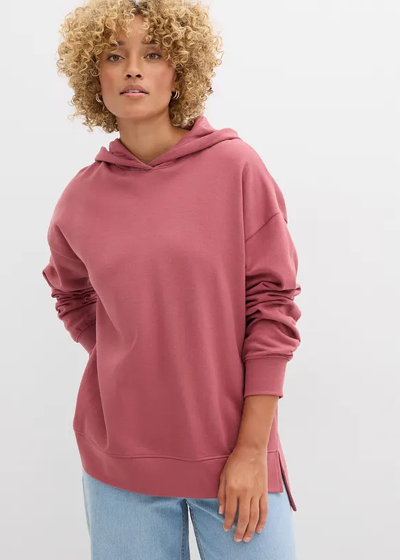 Sweat &agrave; capuche 100% coton, bonprix