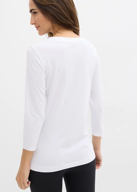 T-shirt manches 3/4, bonprix