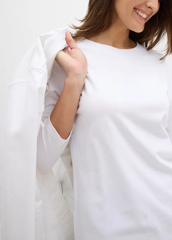 T-shirt manches 3/4, bonprix