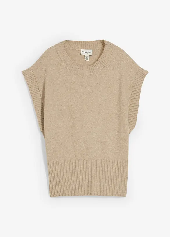 Pull sans manches oversize, bonprix