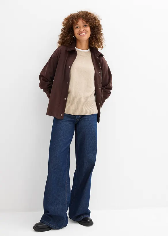 Pull sans manches oversize, bonprix