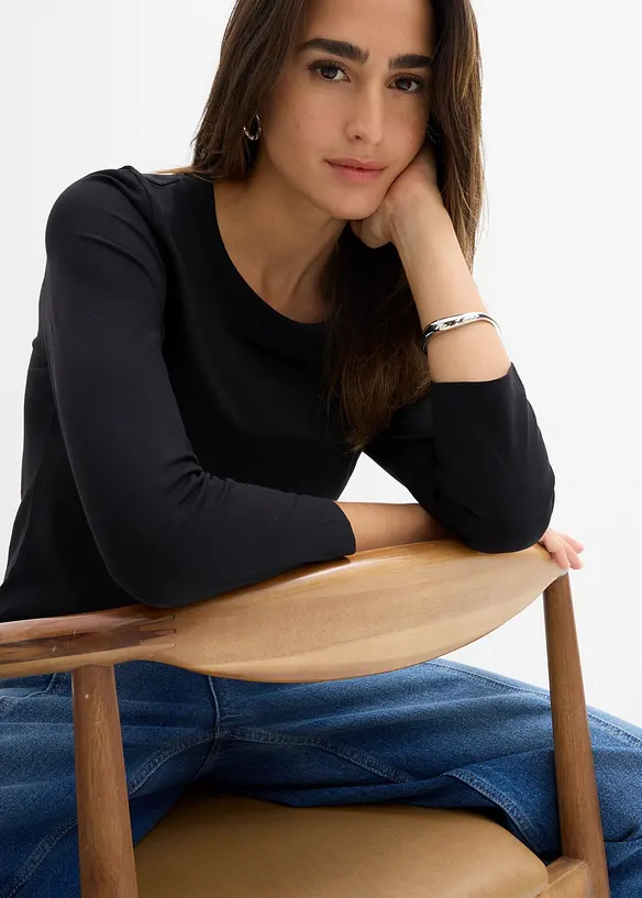 T-shirt manches 3/4, bonprix