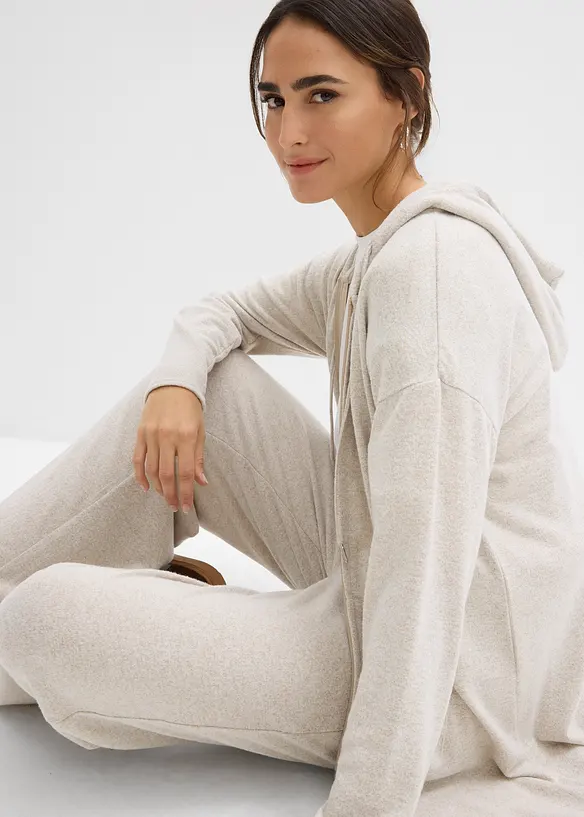 Gilet en fine maille mélangée, bonprix