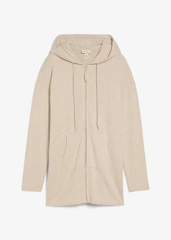 Gilet en fine maille mélangée, bonprix