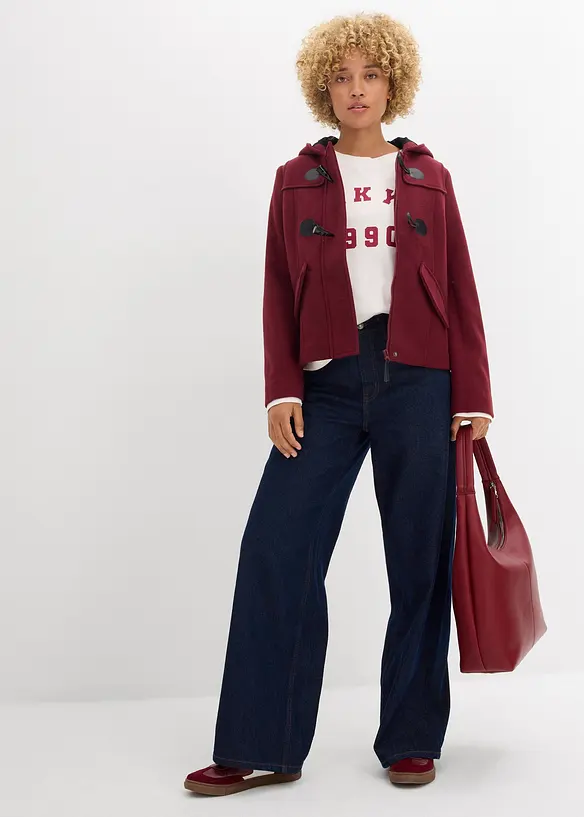 Duffle-coat aspect laine, bonprix