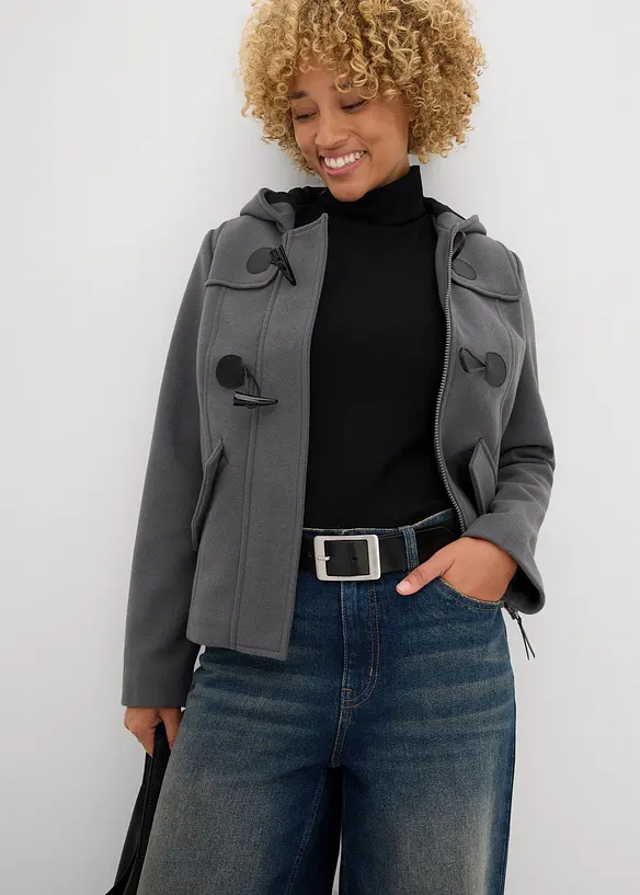 Duffle-coat aspect laine, bonprix