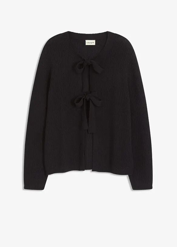 Gilet en maille de coton mélangé, bonprix