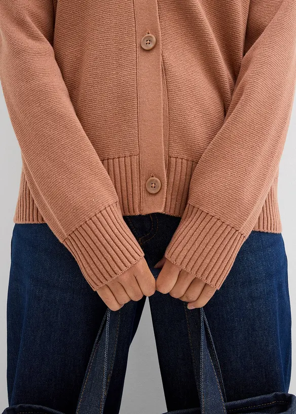 Gilet en fine maille milano, bonprix