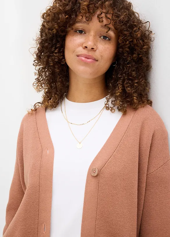 Gilet en fine maille milano, bonprix